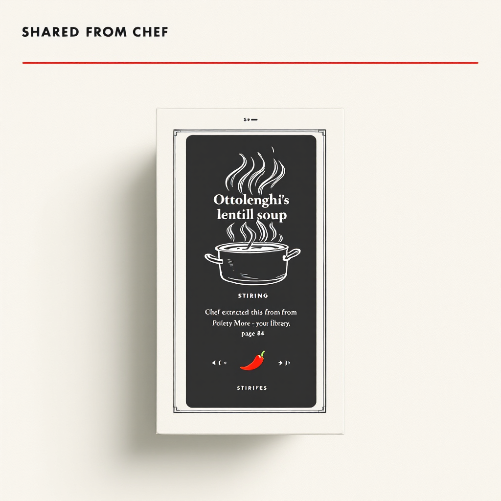 Smart concept tile - shared-from-Chef share card