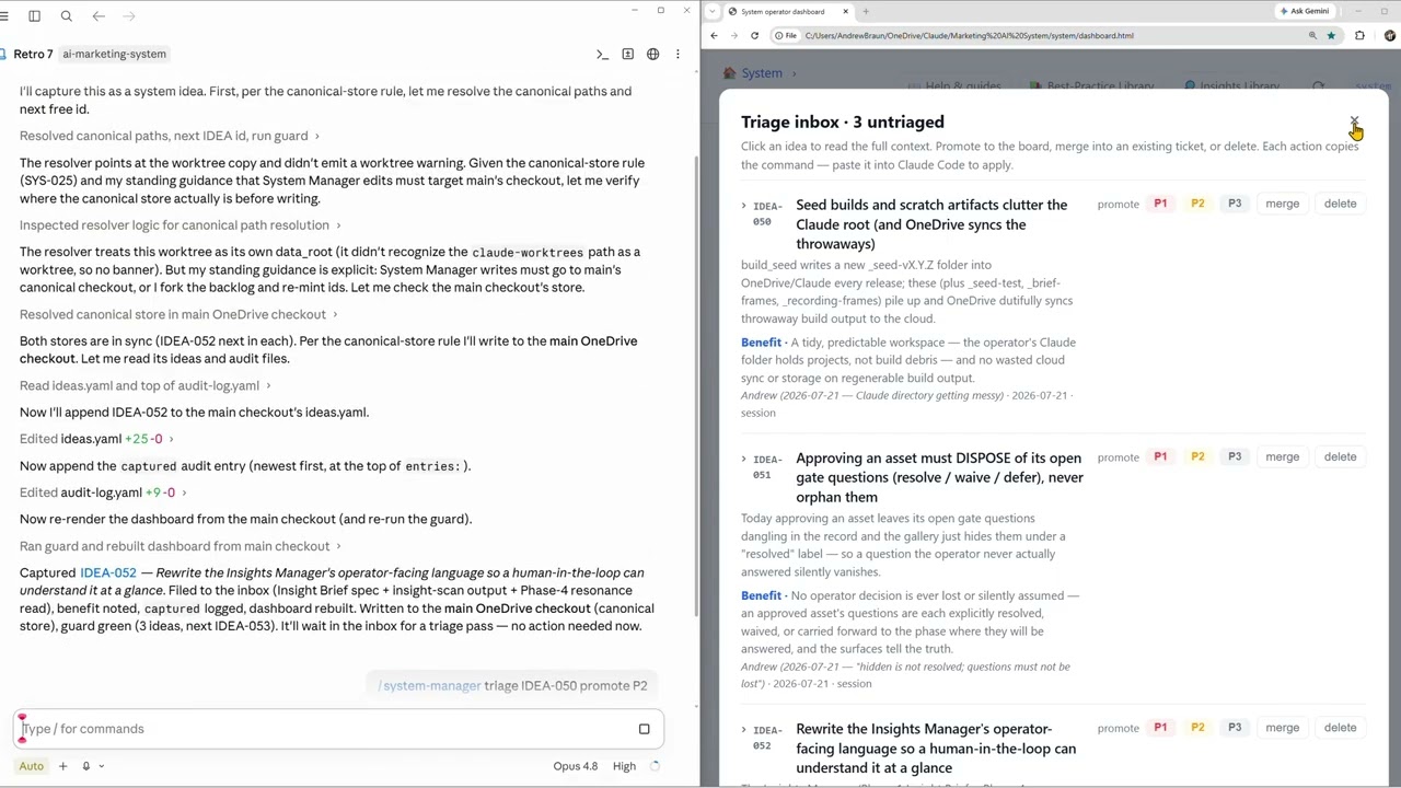 Improve the studio walkthrough